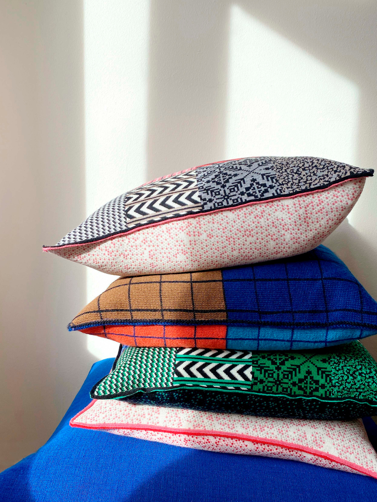 Quilty throw pillow image #5