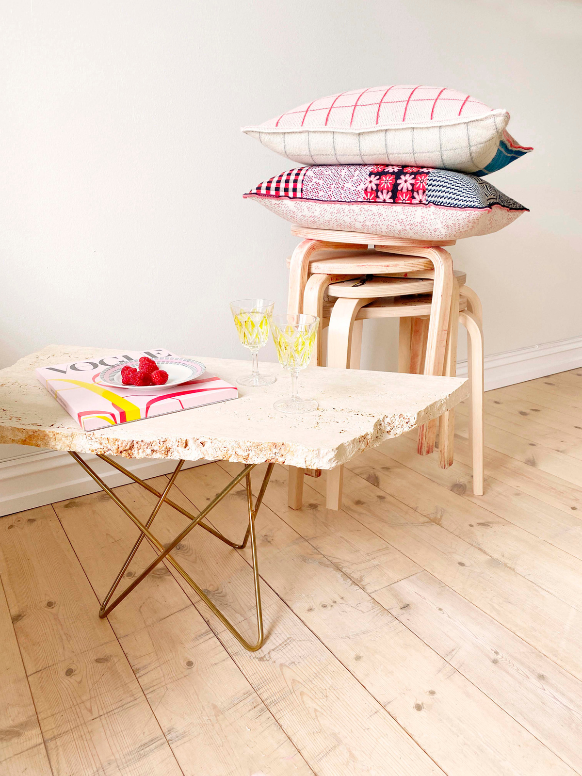 Quilty throw pillow image #3