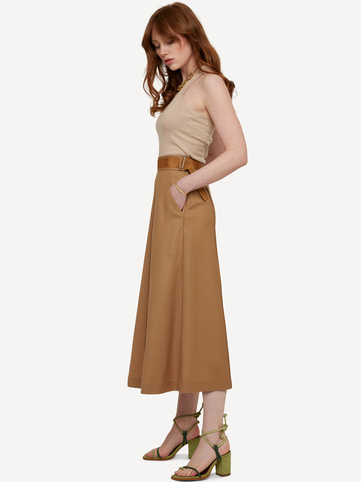 Monochrome motif skjørt image #2