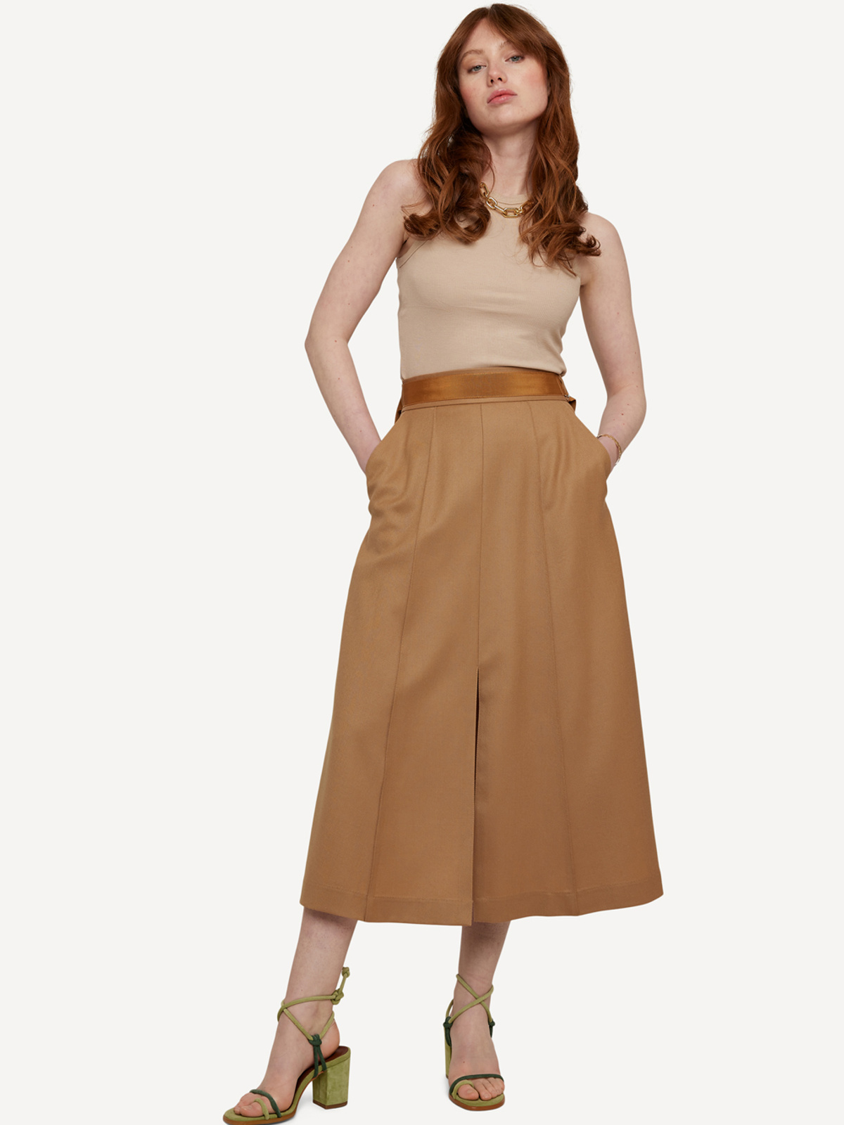 Monochrome motif skjørt image #1