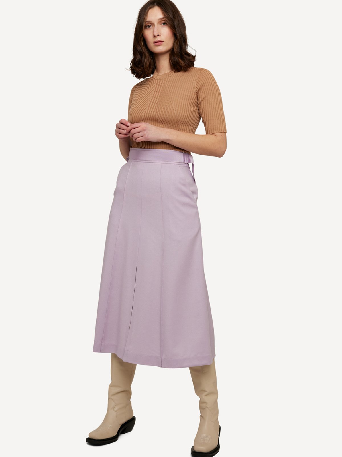 Monochrome motif skjørt image #1