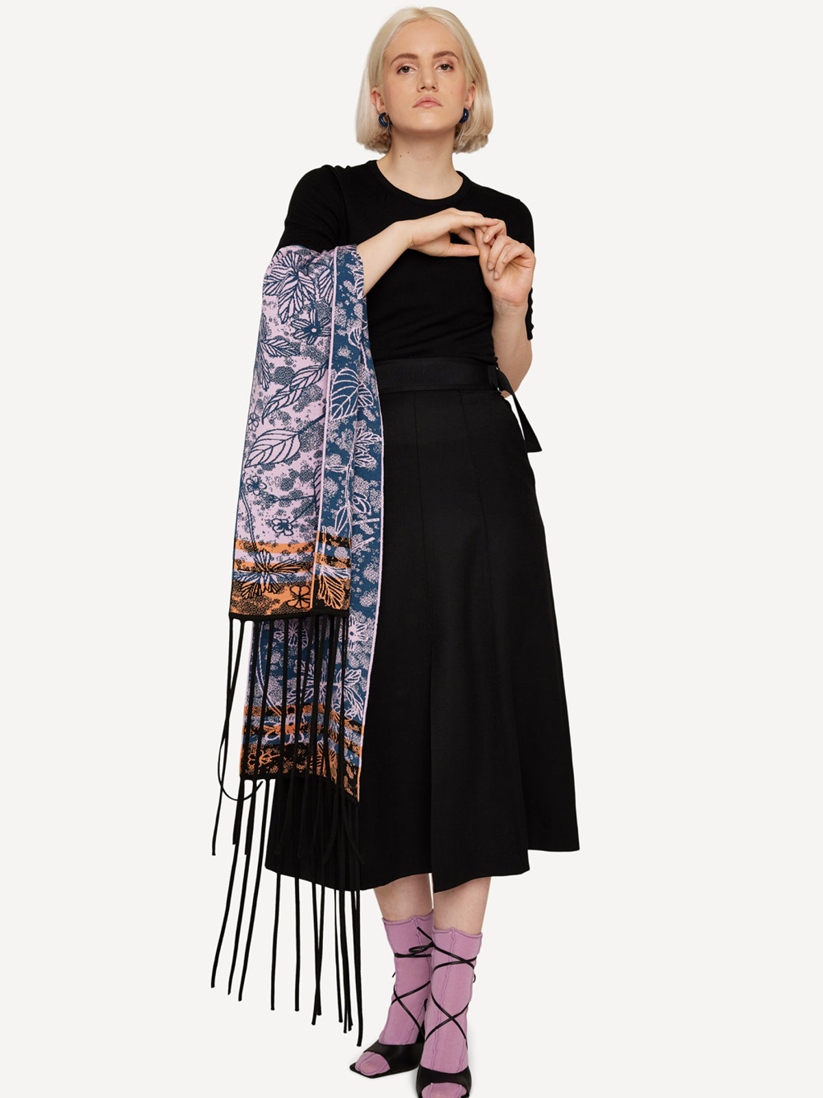 Messy press scarf image #3