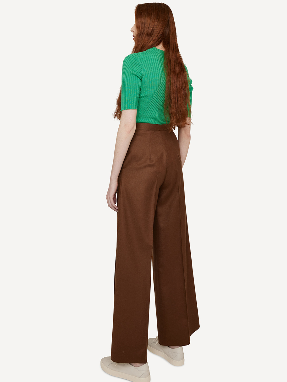 Monochrome motif trousers image #3