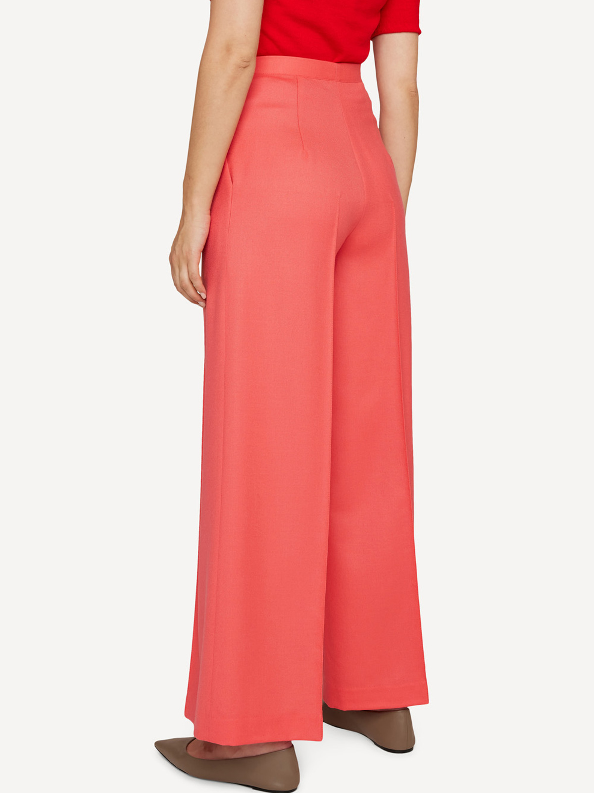 Monochrome motif trousers image #5