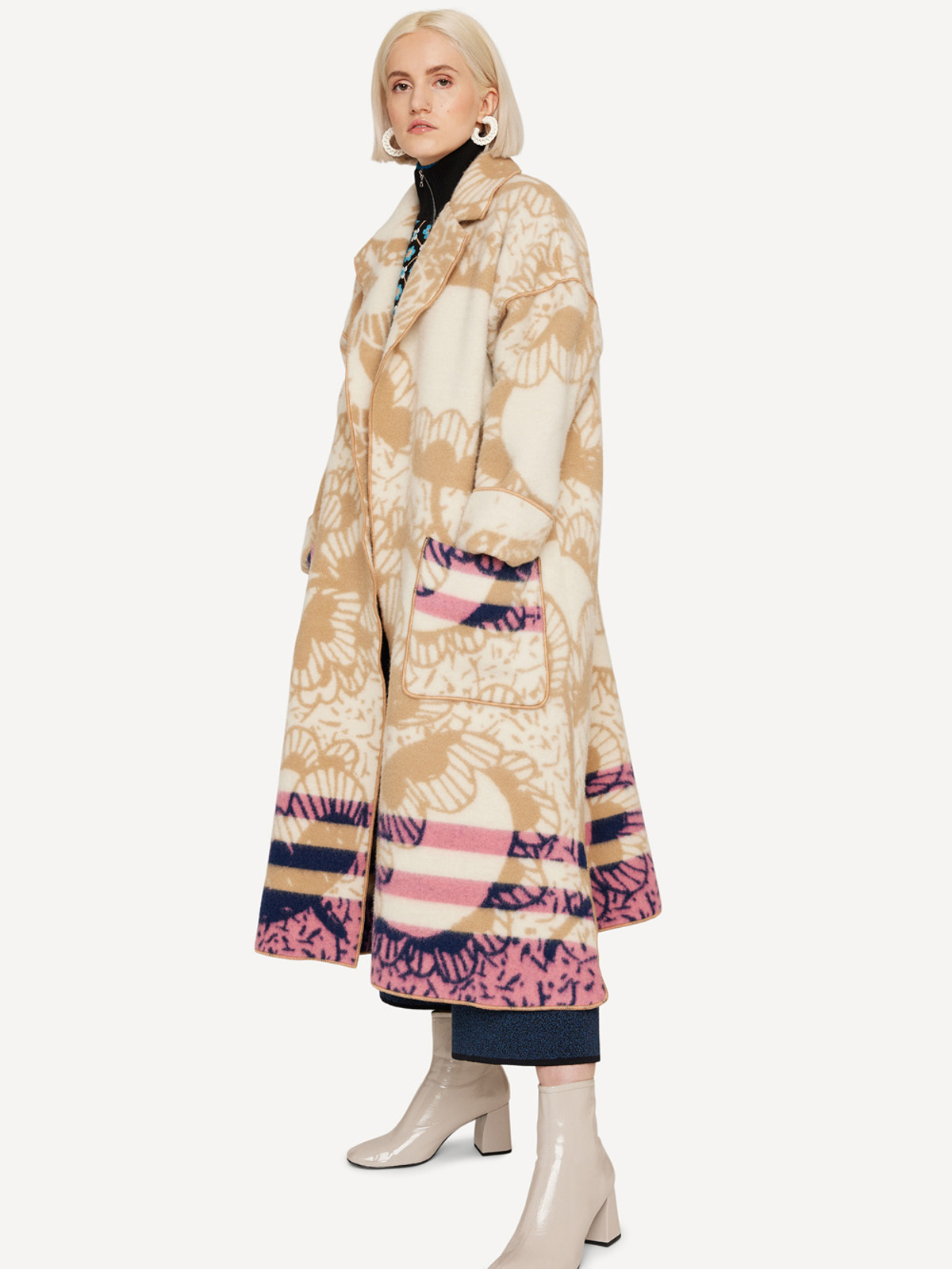 Buddy blanket coat image #1