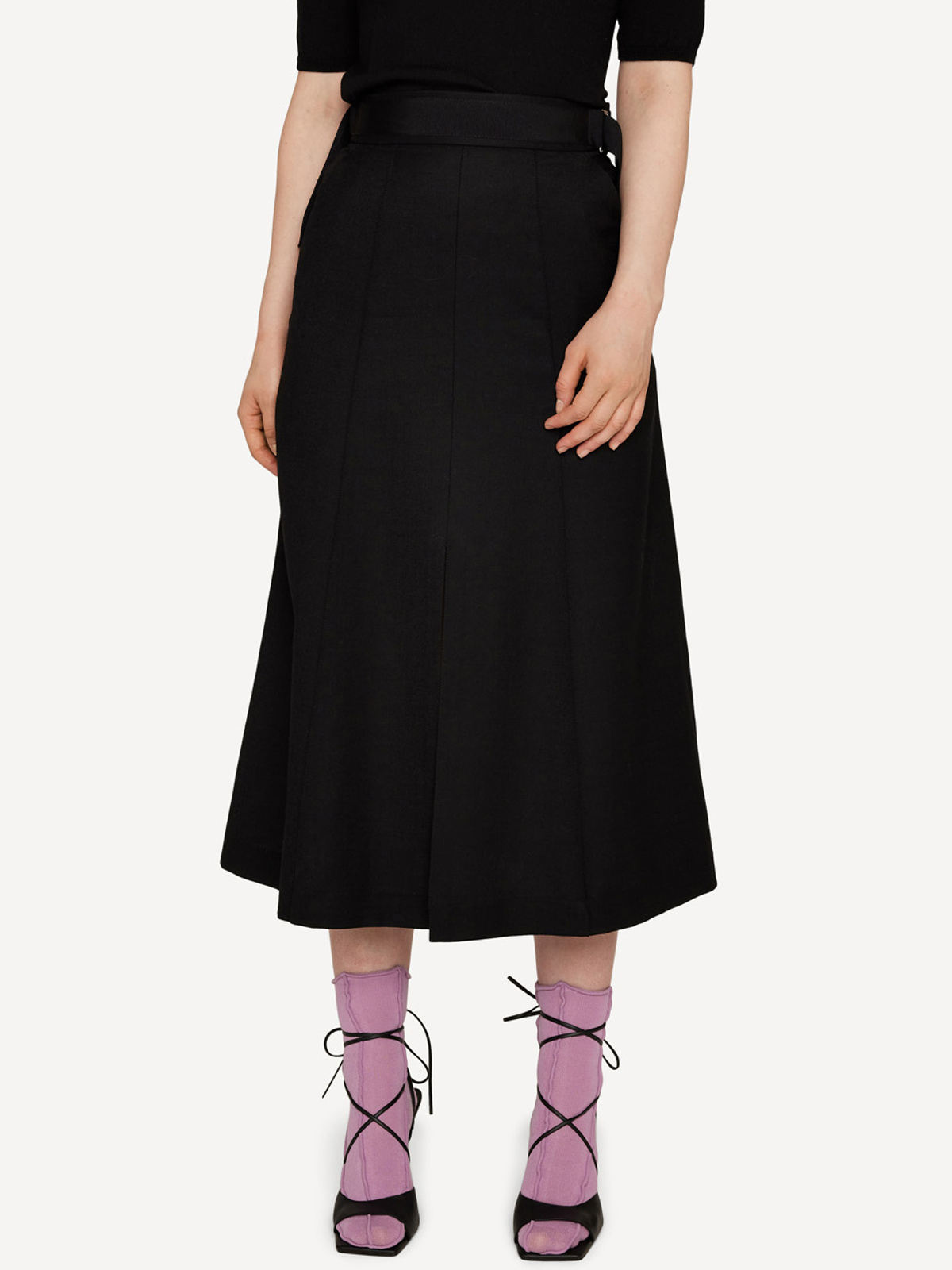 Monochrome motif skjørt image #3