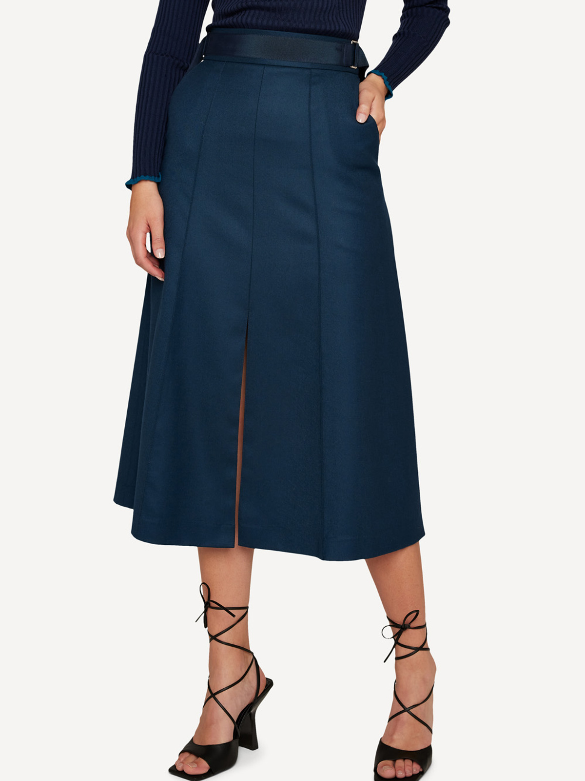 Monochrome motif skjørt image #3