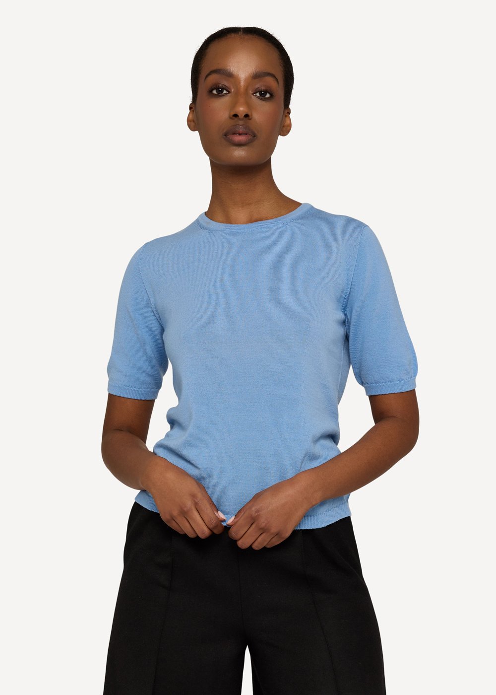 3D Tone topp, Washed indigo image #1