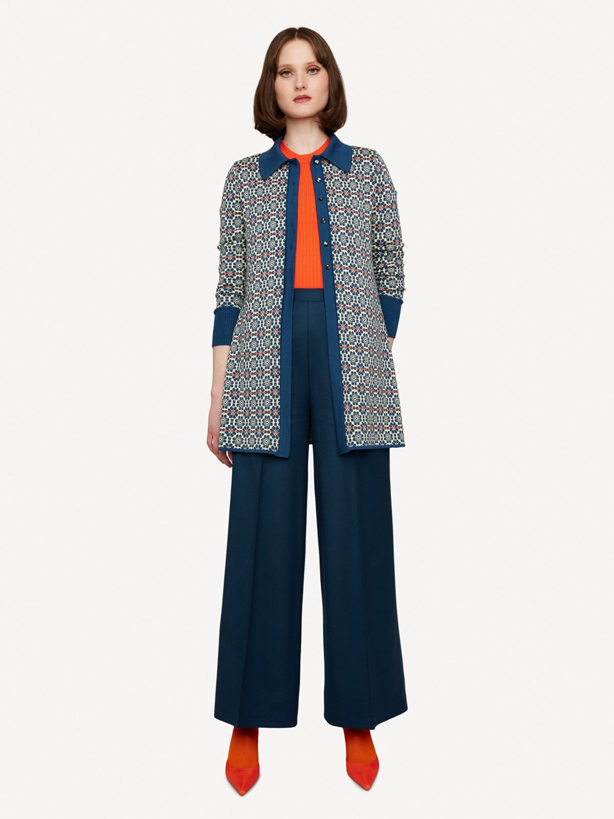 Rosy repeat cardigan image #5