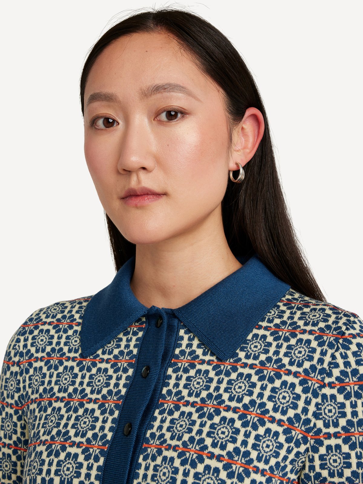 Rosy repeat cardigan image #4