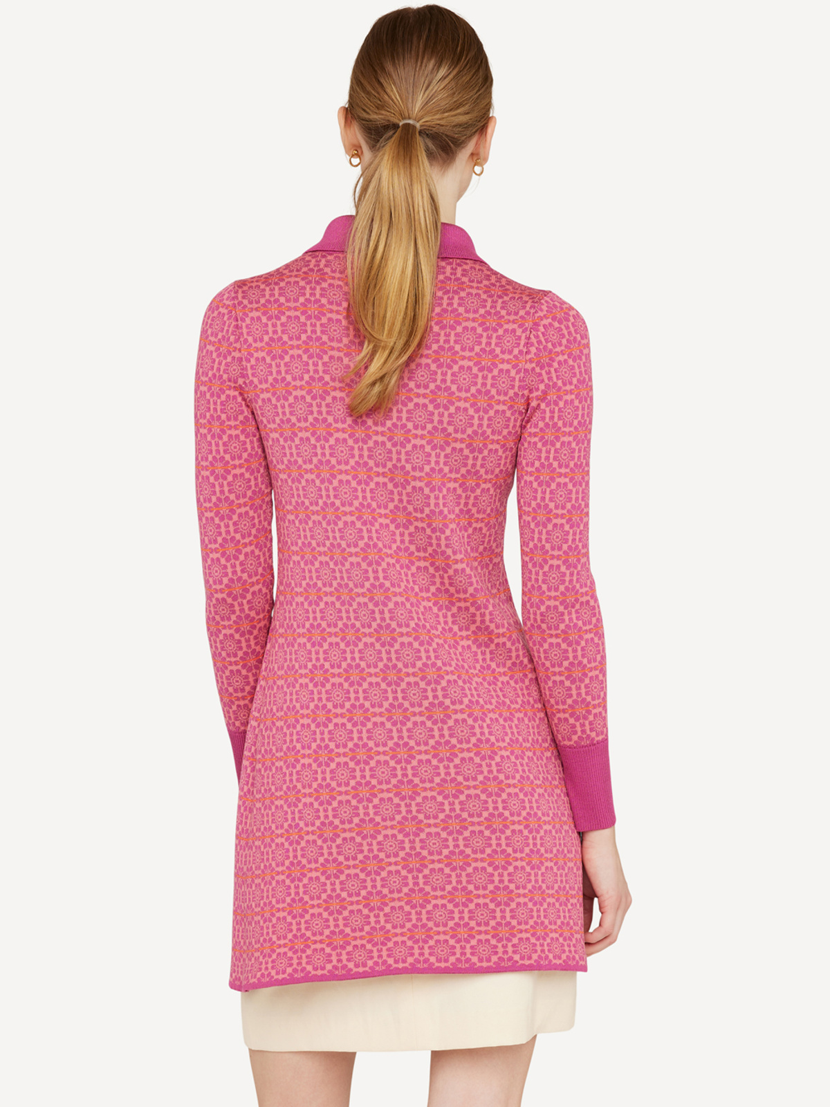 Rosy repeat cardigan image #2