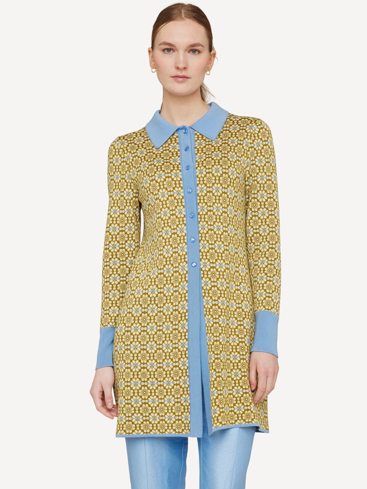 Rosy repeat cardigan image #1