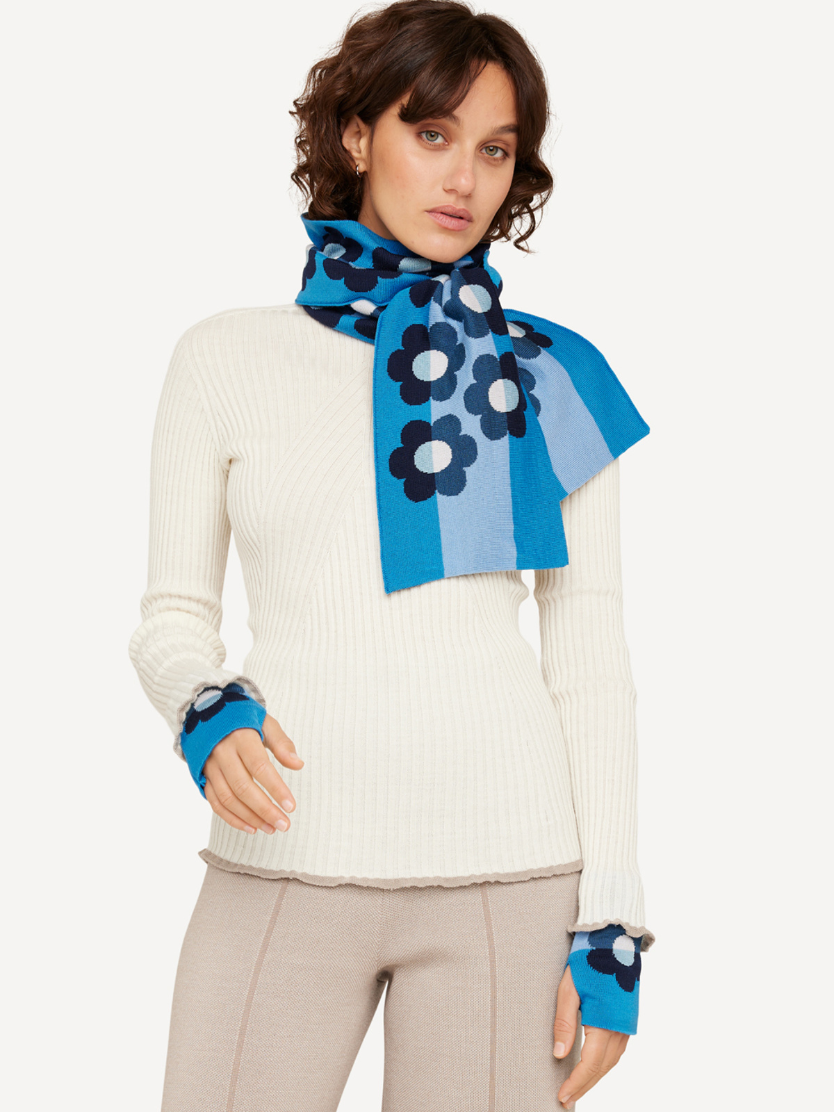 Risograph scarf image #1