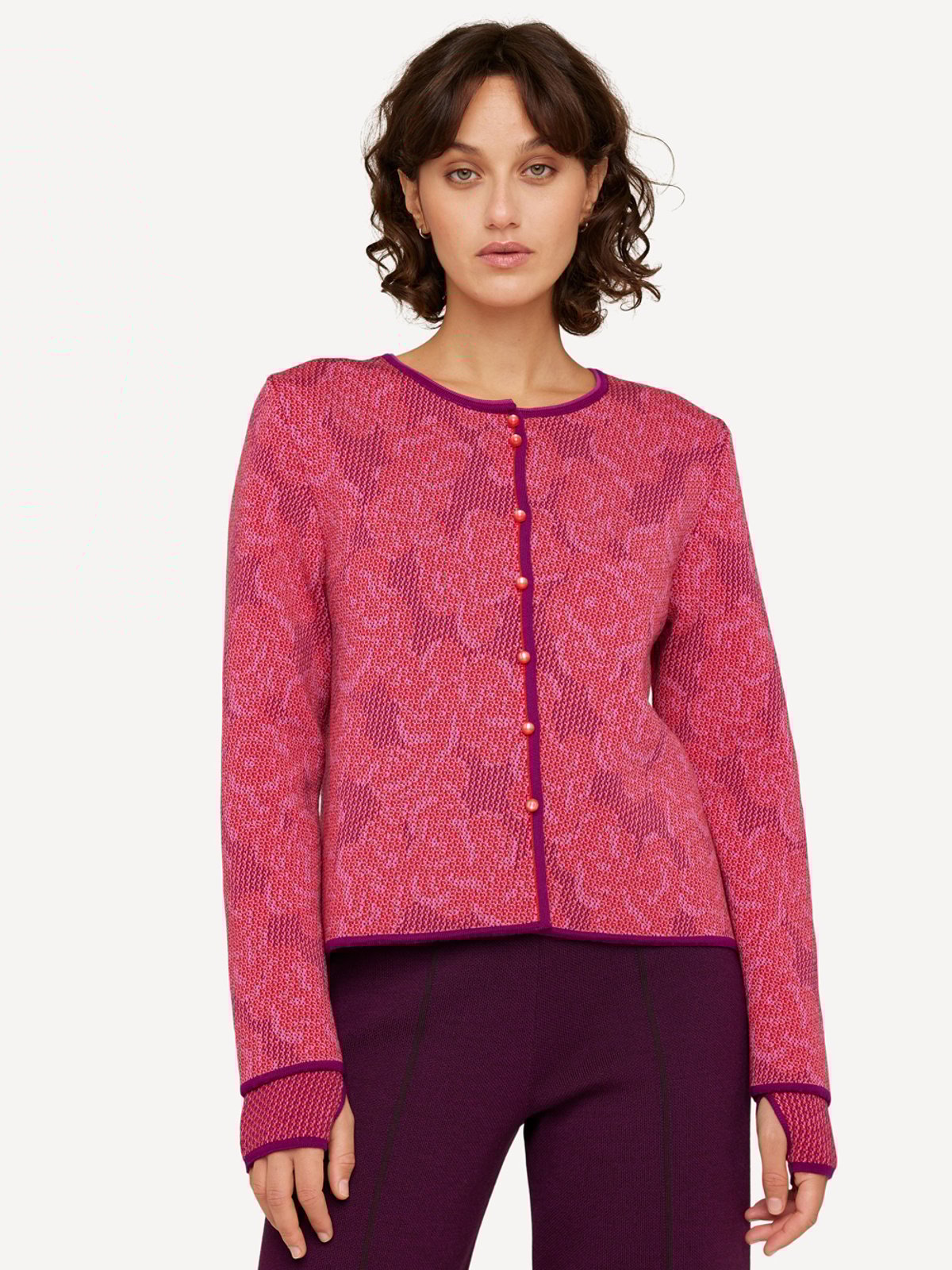 Impressionist cardigan image #1