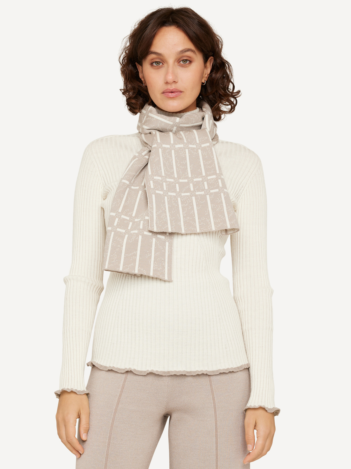 Garden grid sjal image #1