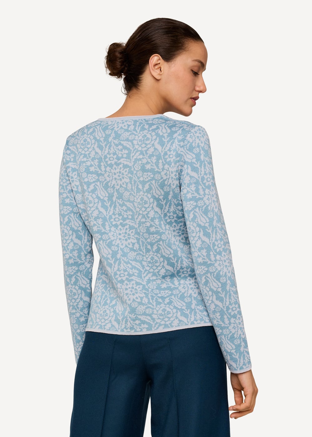 Signe cardigan-Light blue-2