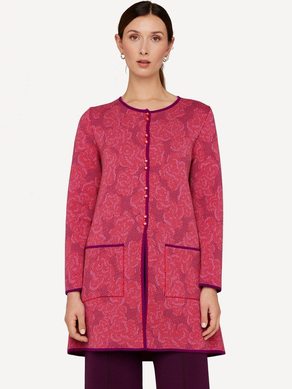 Impressionist long cardigan image #1