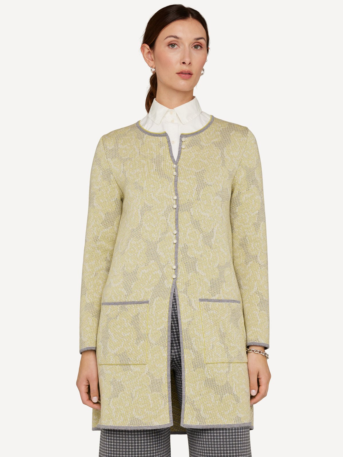 Impressionist long cardigan image #1