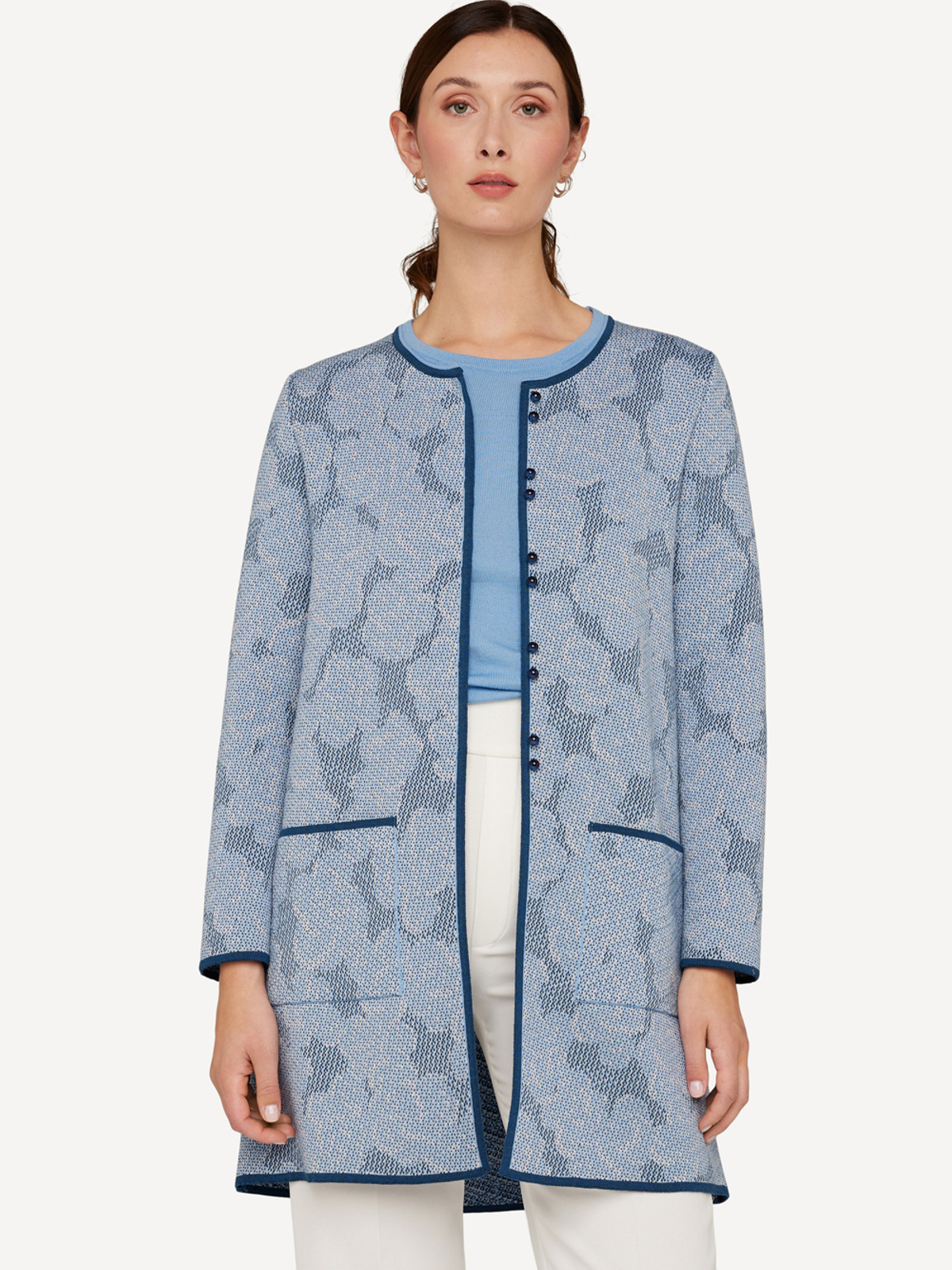 Impressionist long cardigan image #1