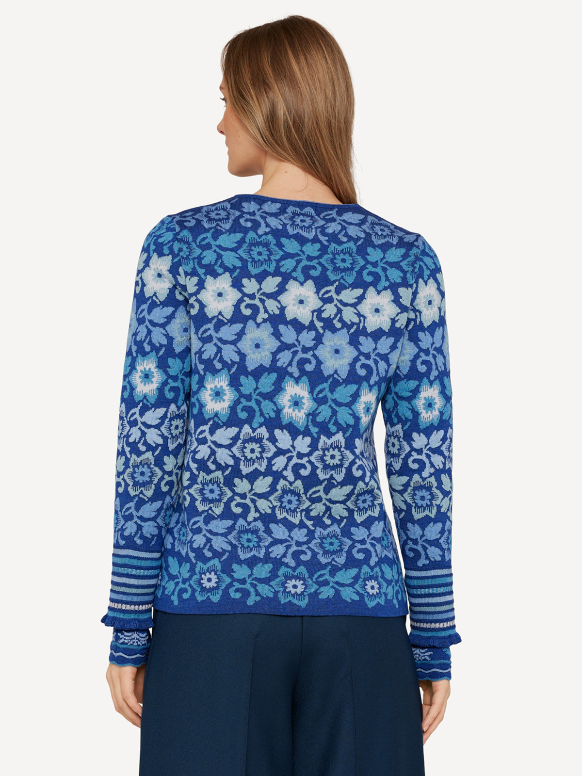 Flower and flounce cardigan image #2