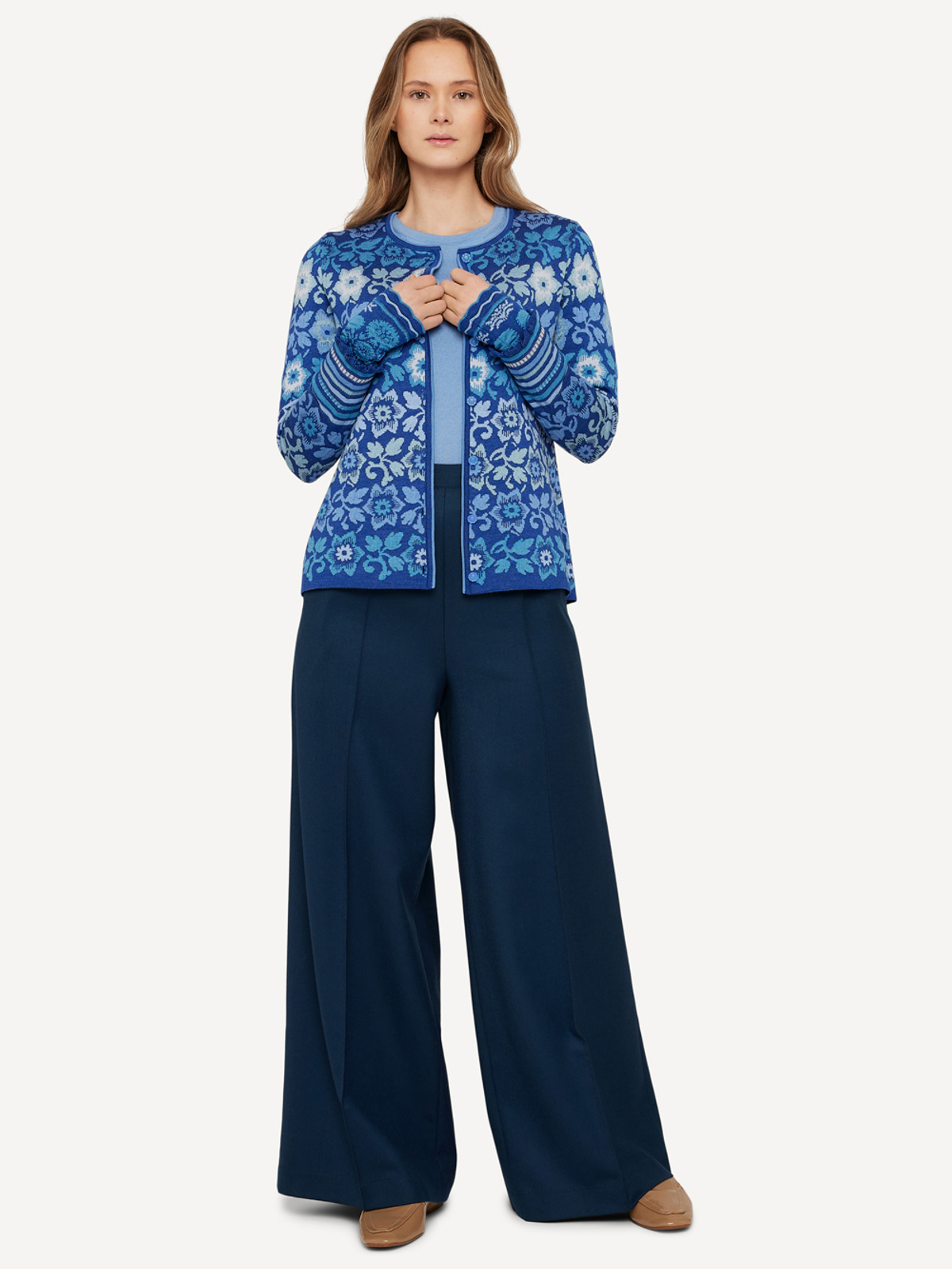 Flower and flounce cardigan image #3