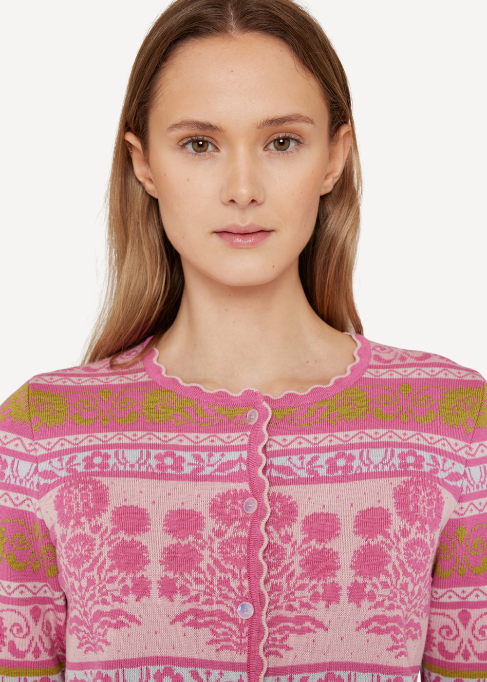 Granada cardigan, Pink image #4