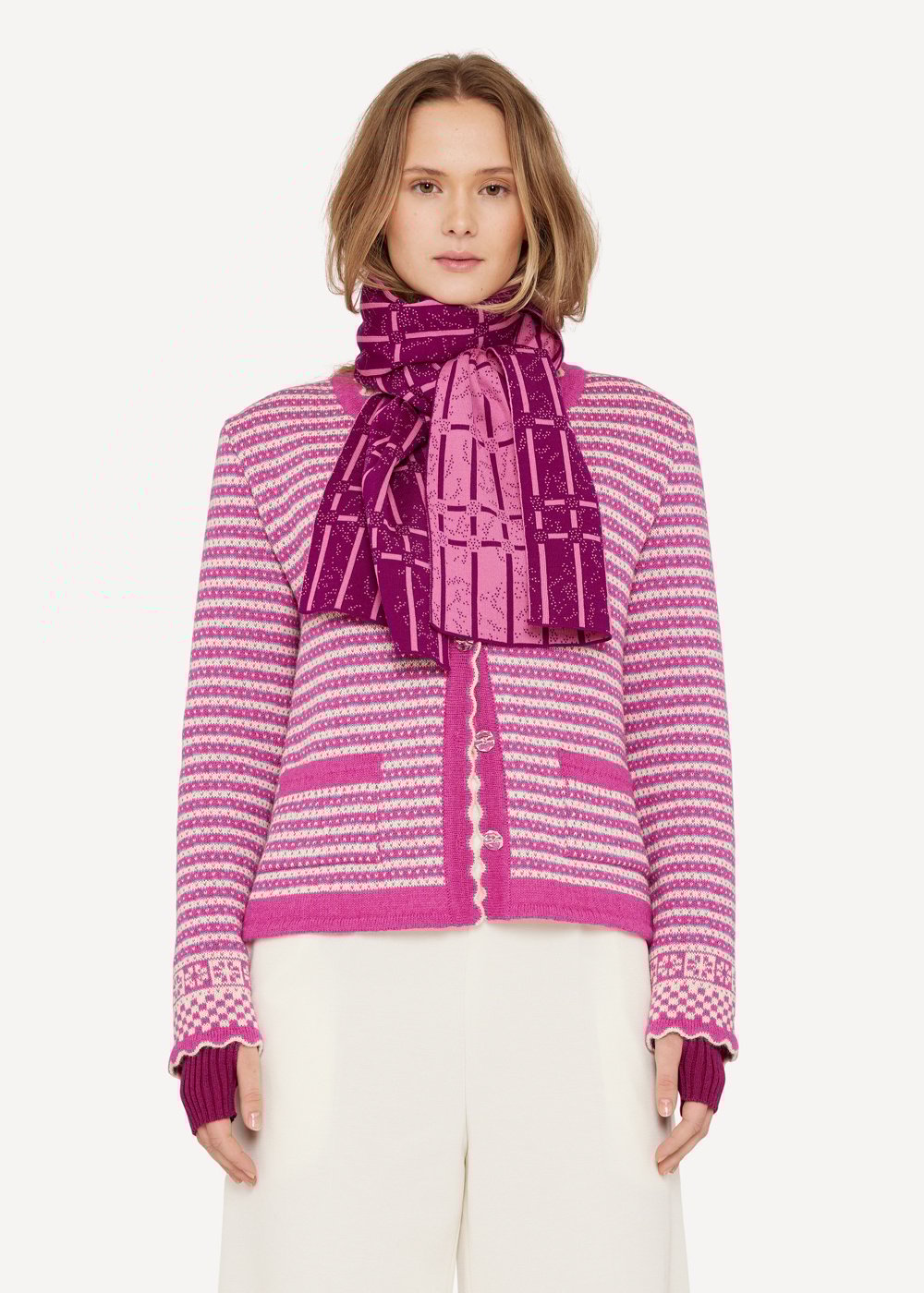 Sigrid cardigan, Pink image #6