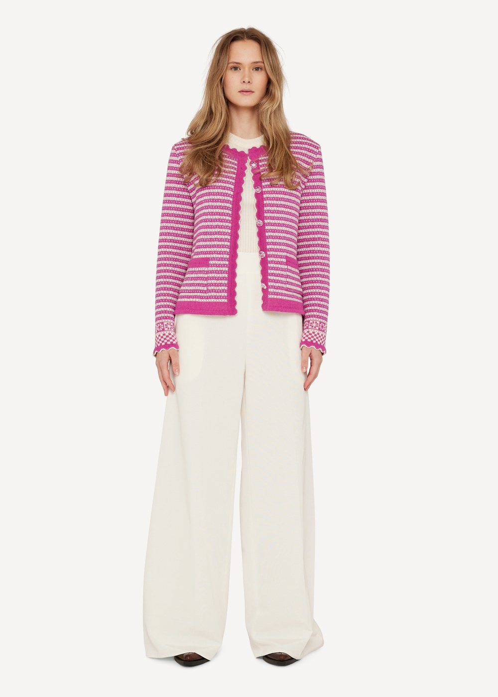 Sigrid cardigan, Pink image #3