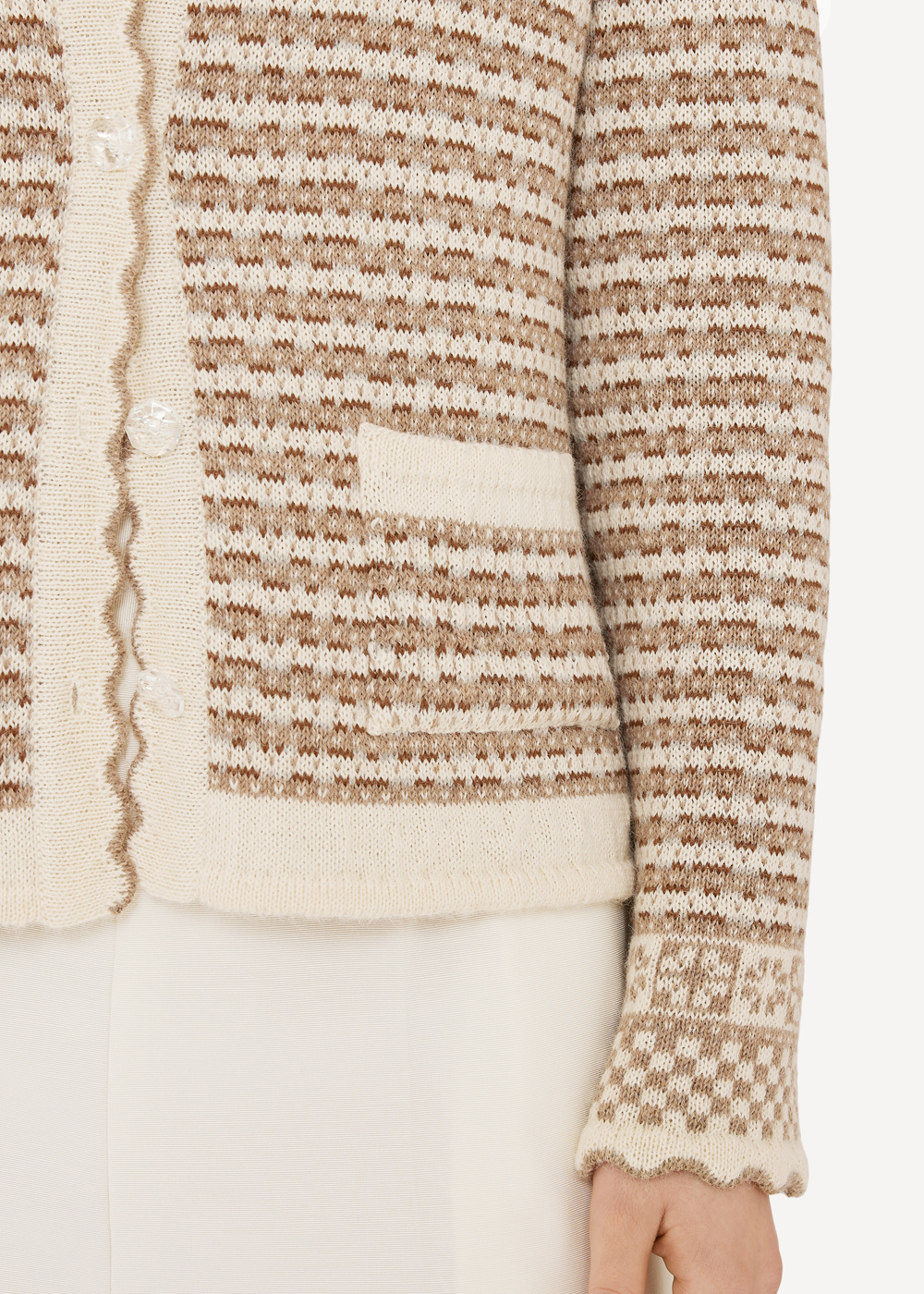 Sigrid cardigan, Beige image #6