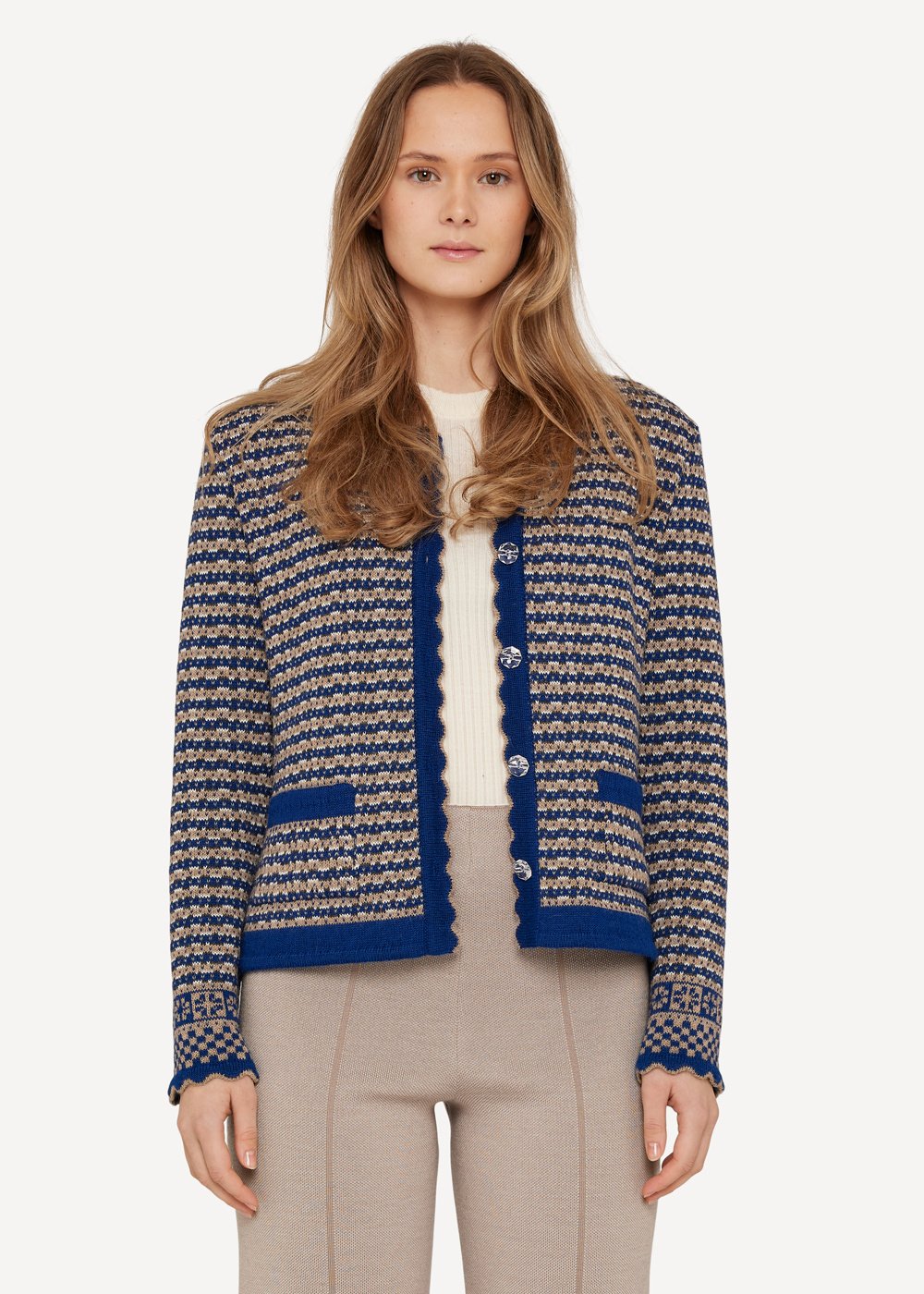 Sigrid cardigan-Blue-1