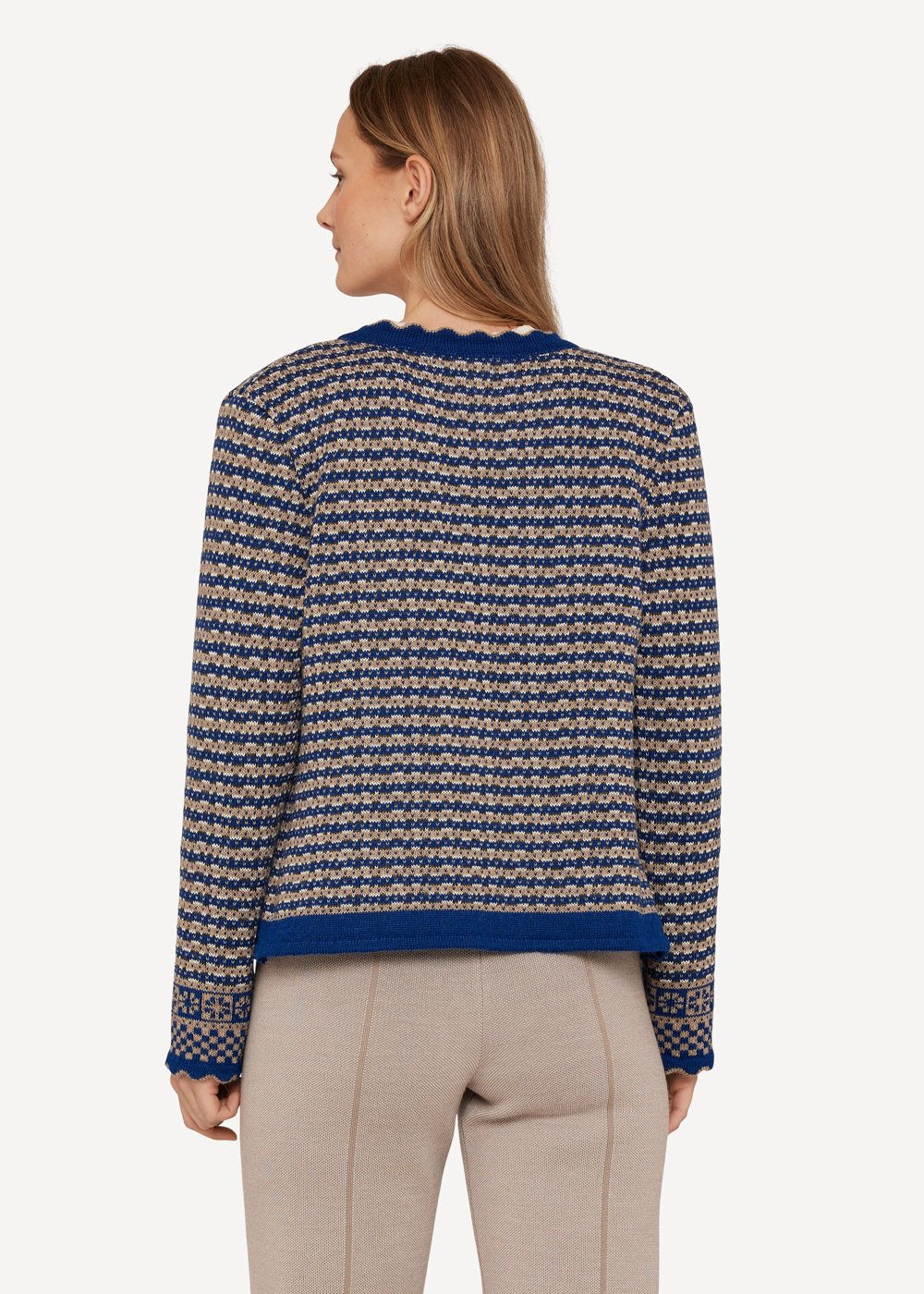 Sigrid cardigan-Blue-2