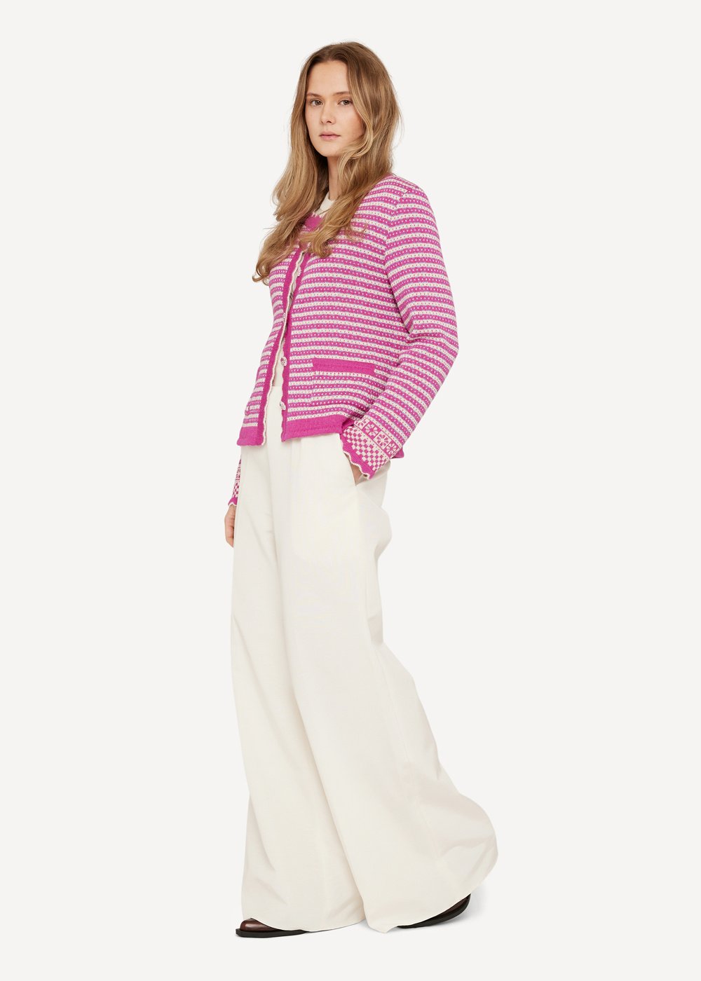 Sigrid cardigan, Pink image #4