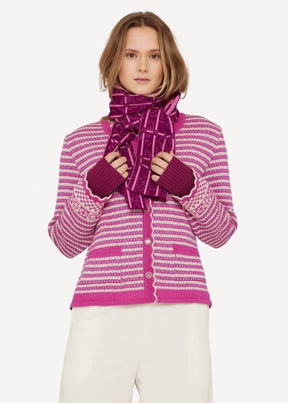 Sigrid cardigan, Pink image #7