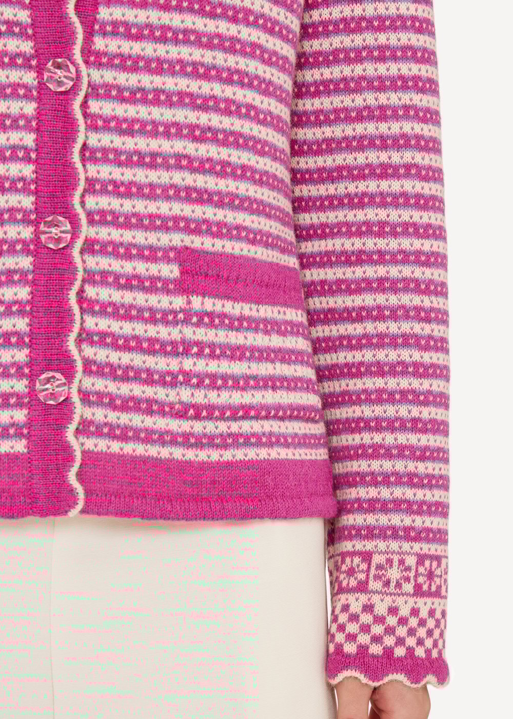 Sigrid cardigan, Pink image #5