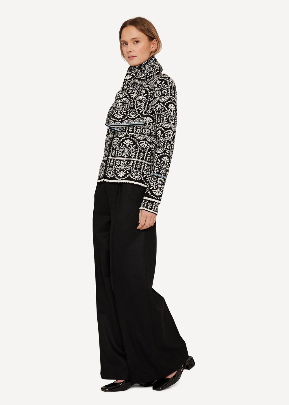 Oddrun cardigan, Black image #3