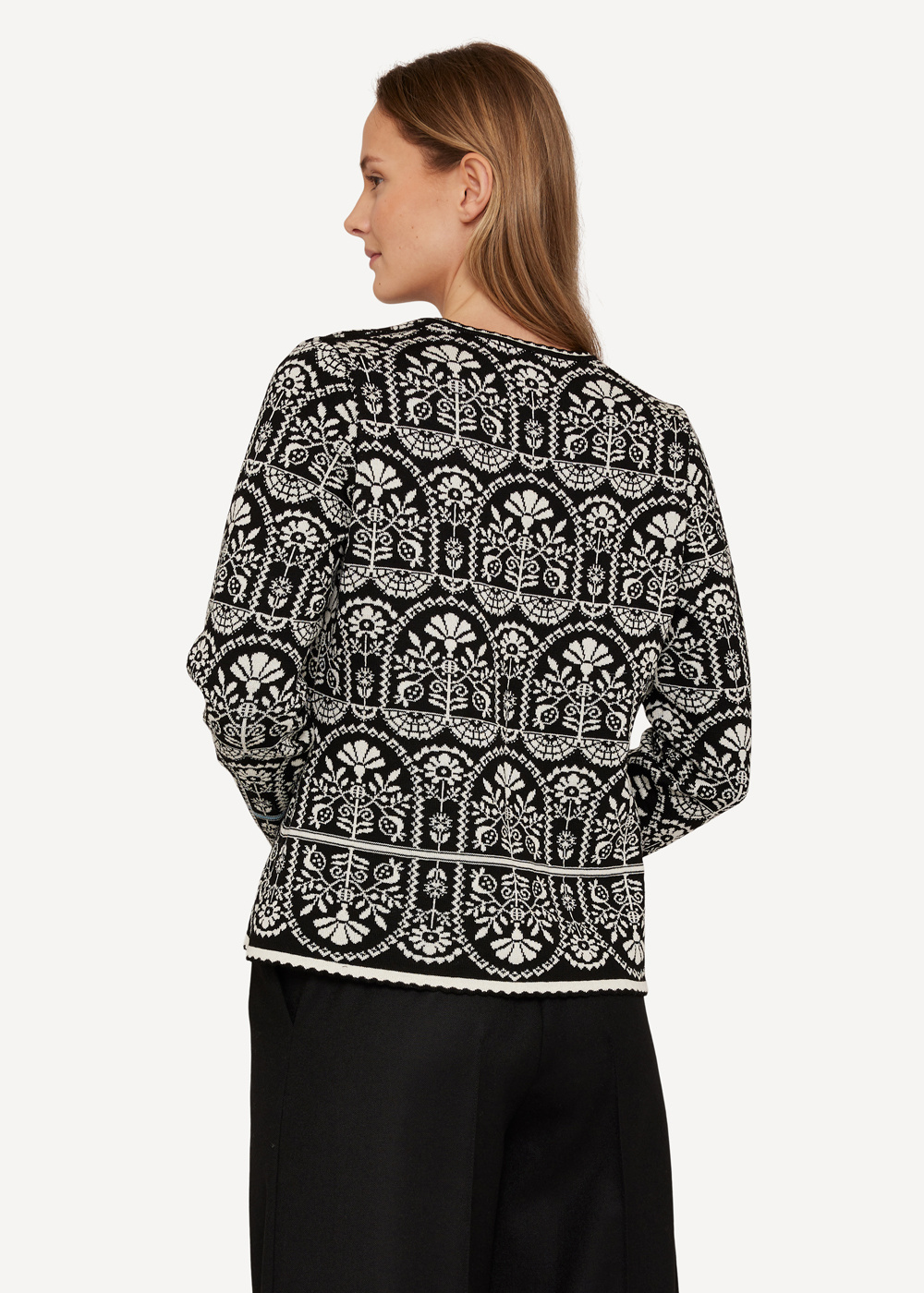 Oddrun cardigan, Black image #4