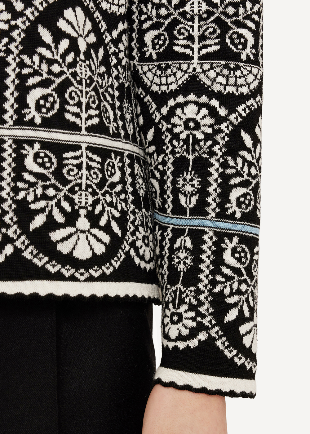 Oddrun cardigan, Black image #7