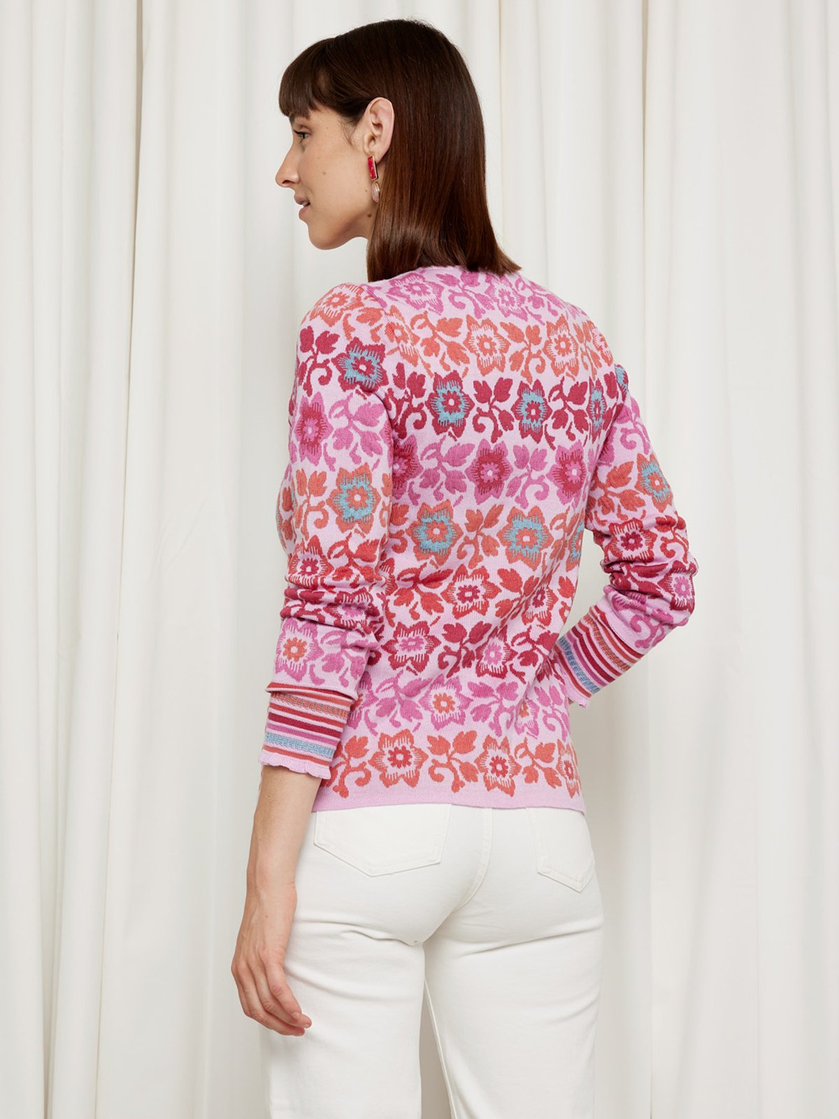 Flower and flounce cardigan image #2