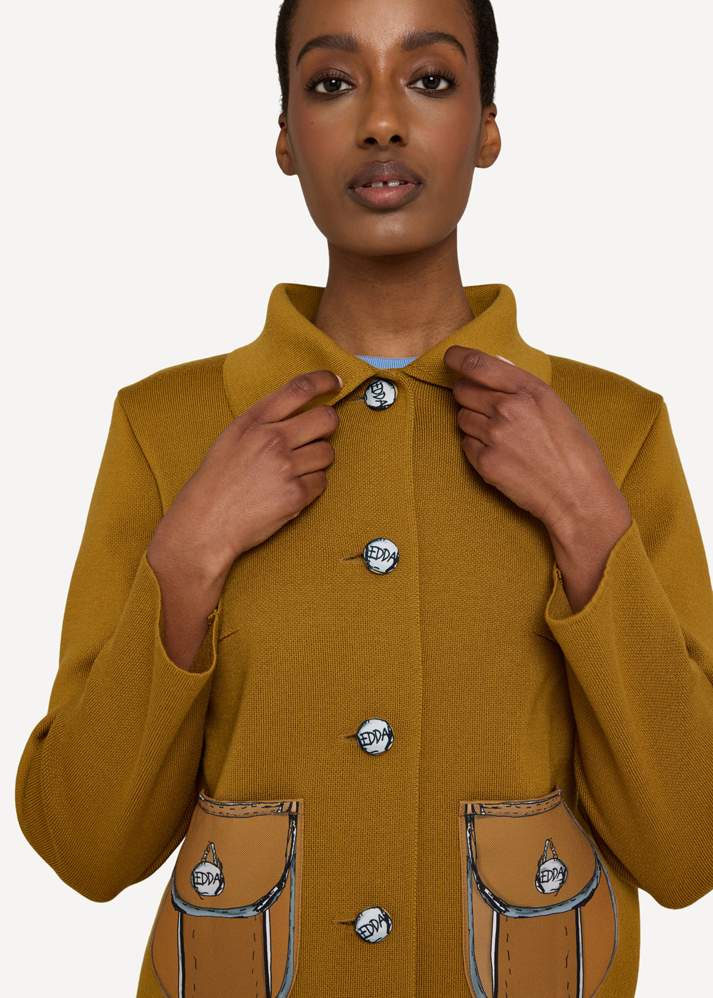 Pauline jakke, Mustard image #6