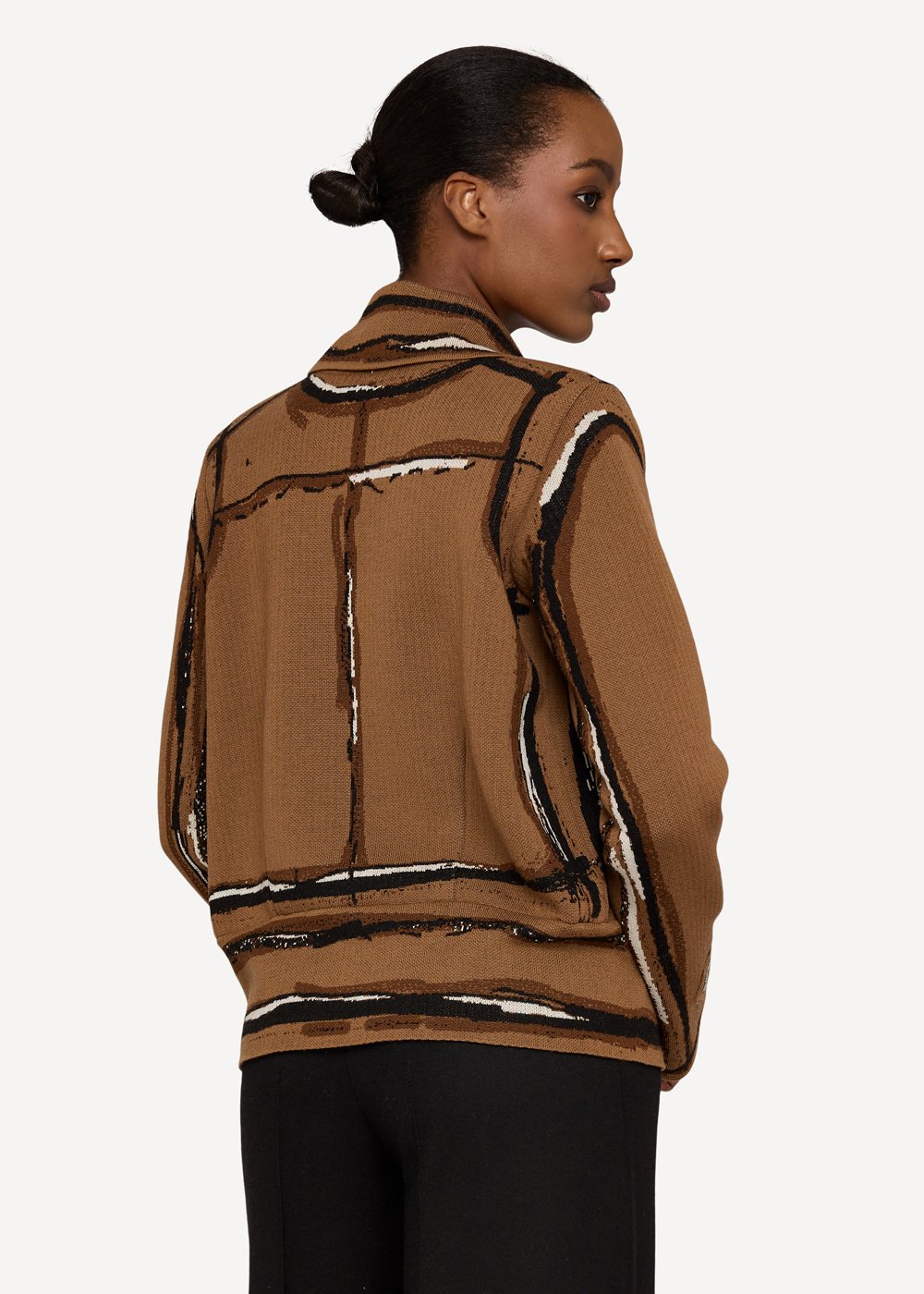Thilde jakke, Brown image #2