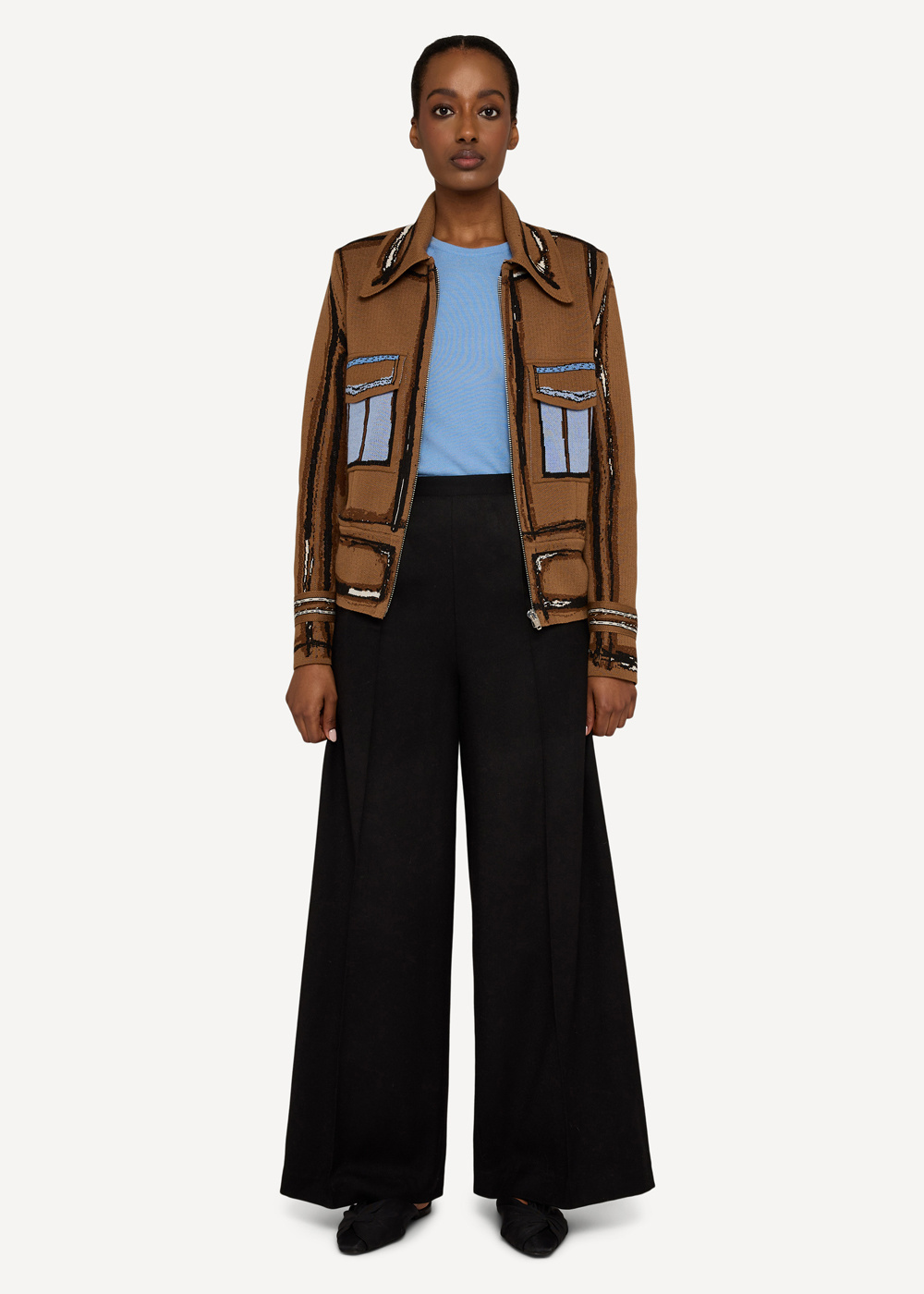 Thilde jakke, Brown image #3