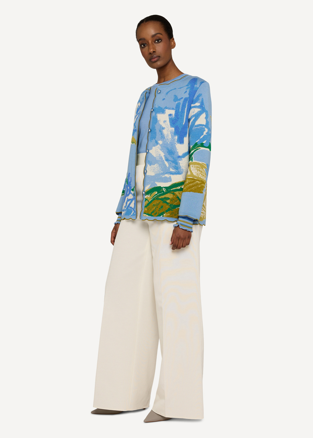 Johanne cardigan, Light Blue image #4