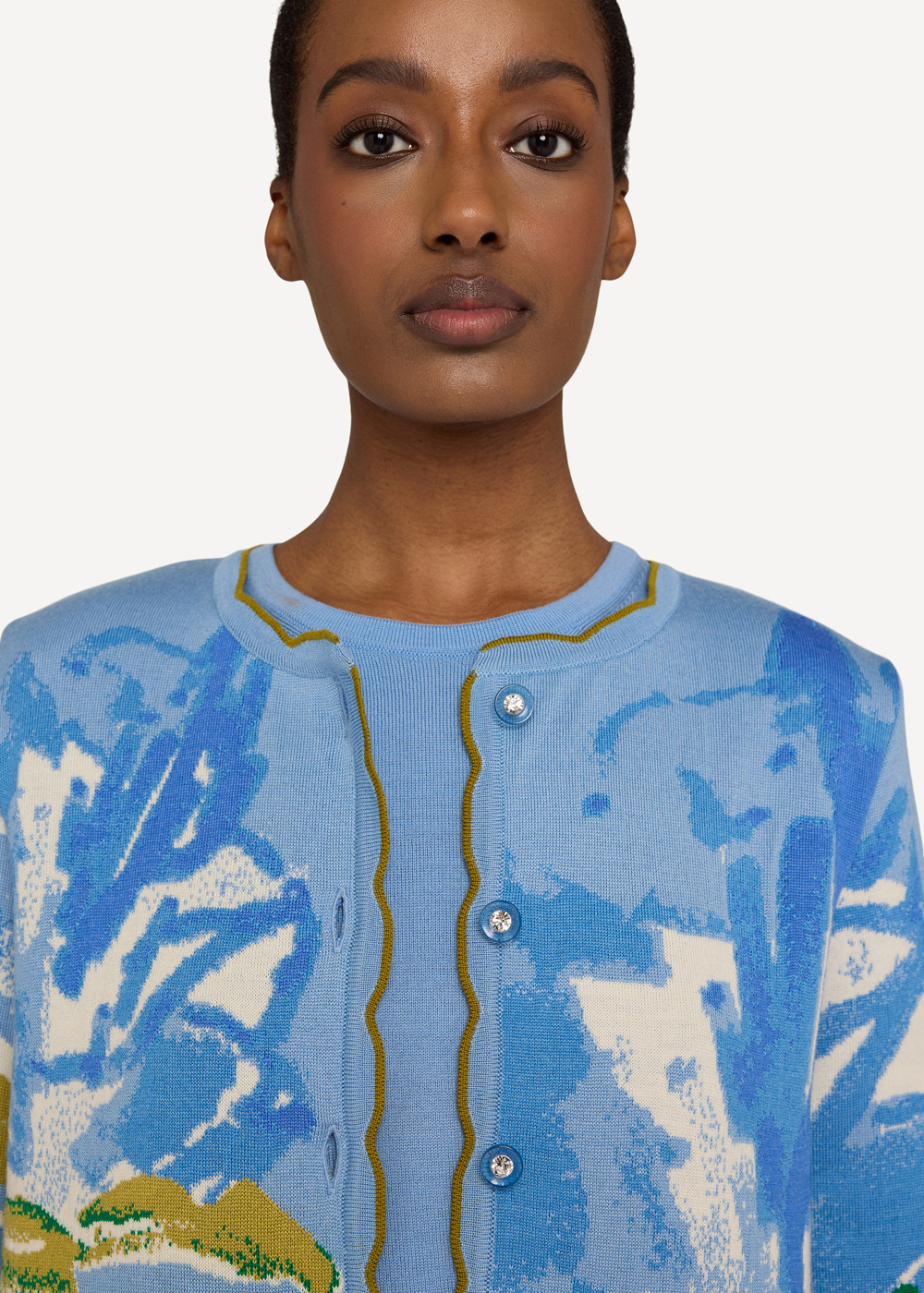Johanne cardigan, Light Blue image #6