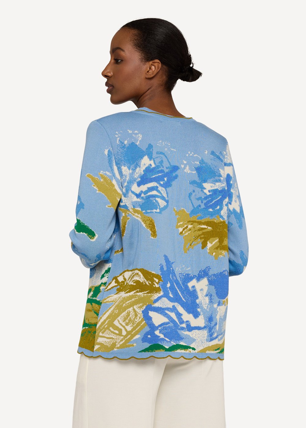 Johanne cardigan, Light Blue image #2