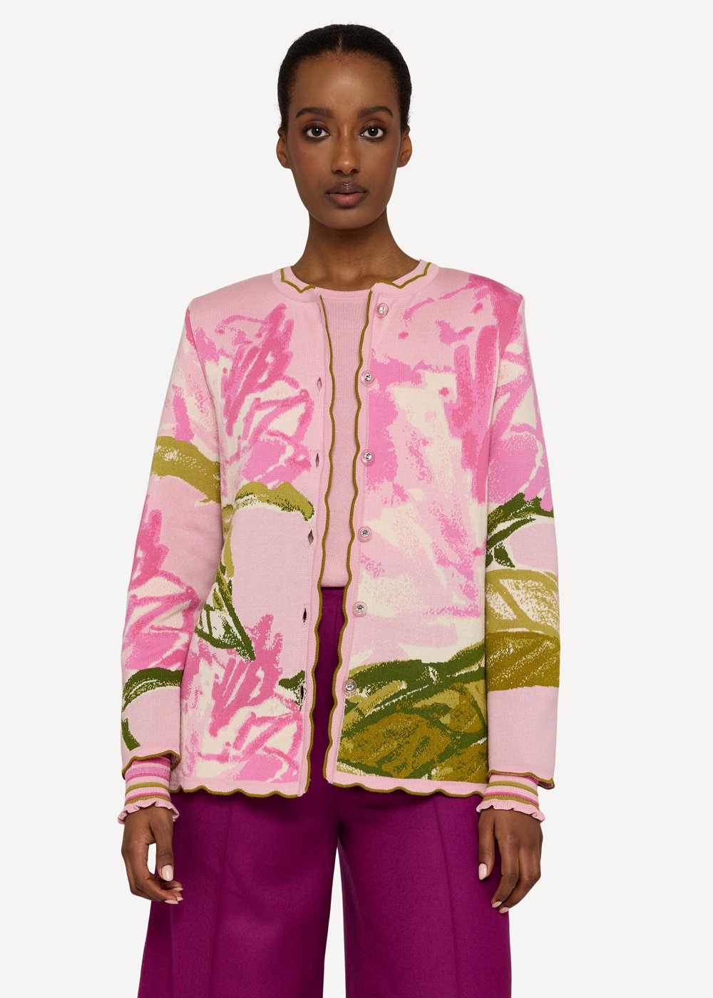 Johanne cardigan, Light Pink image #1