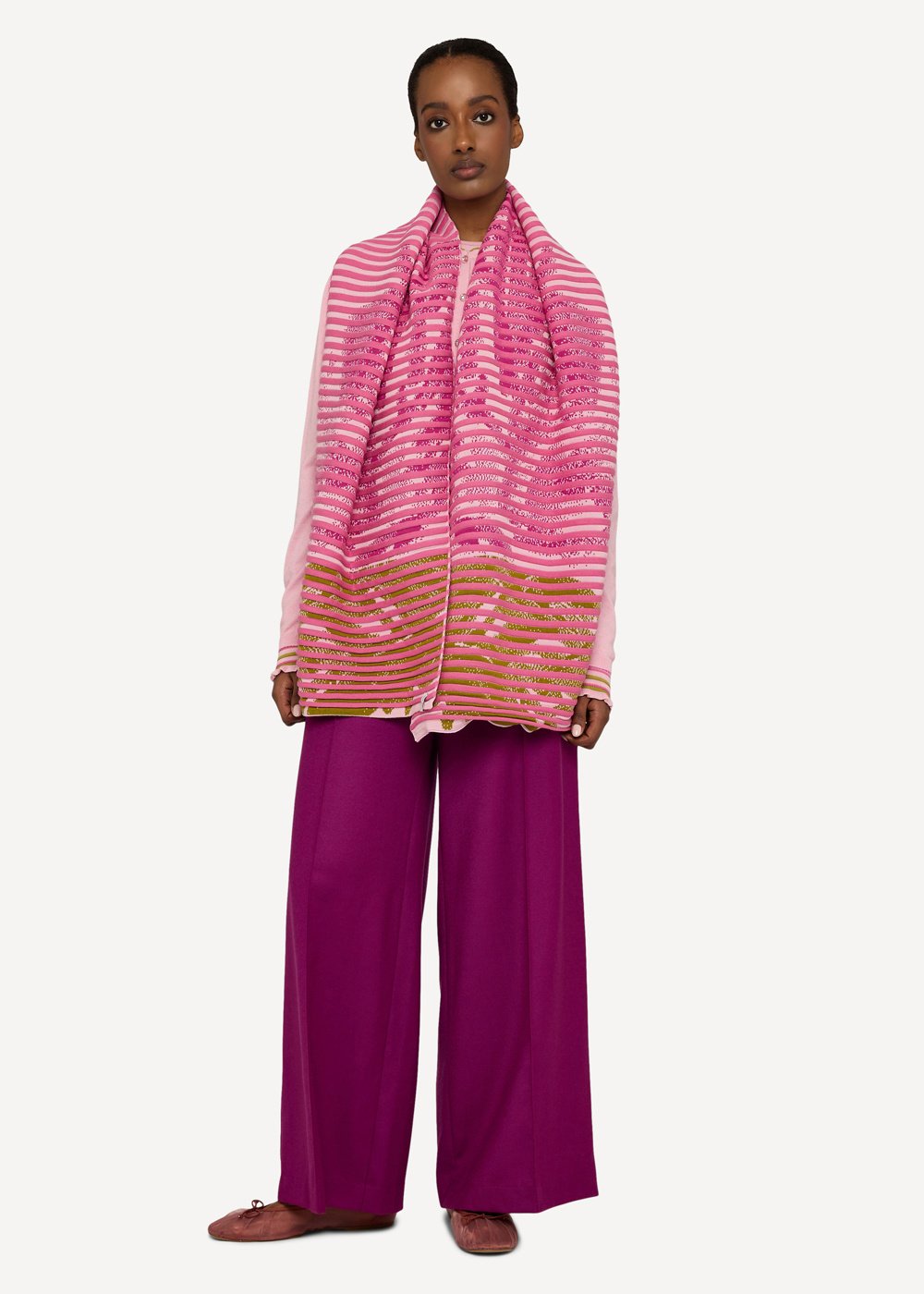 Anni skjerf, Pink image #1