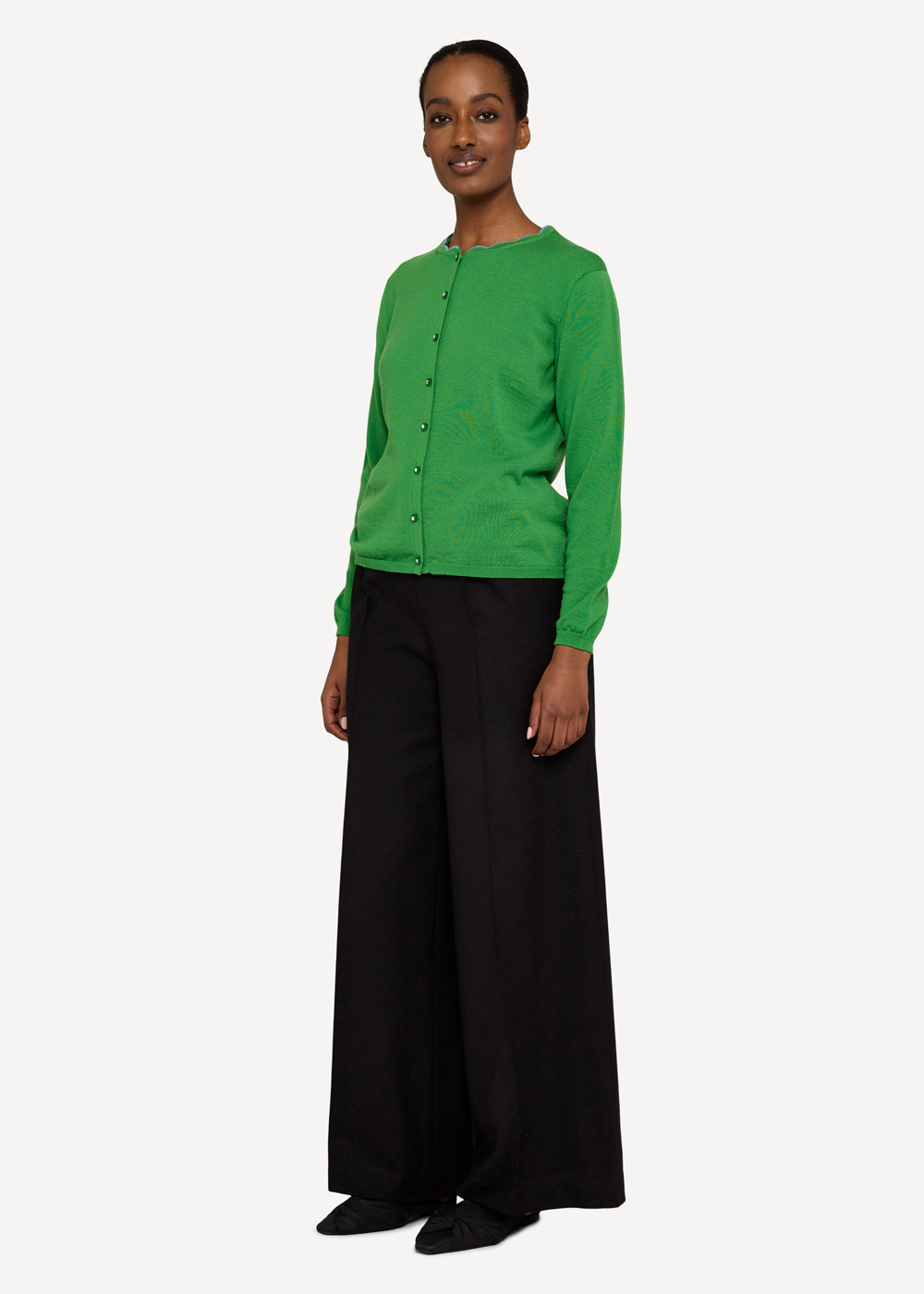 Anne Cleo cardigan, Green image #3