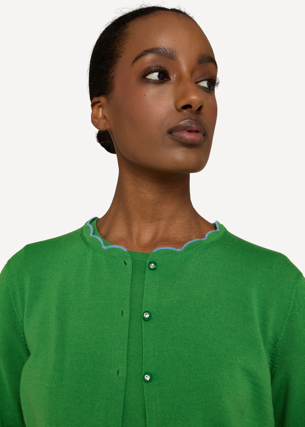 Anne Cleo cardigan, Green image #4