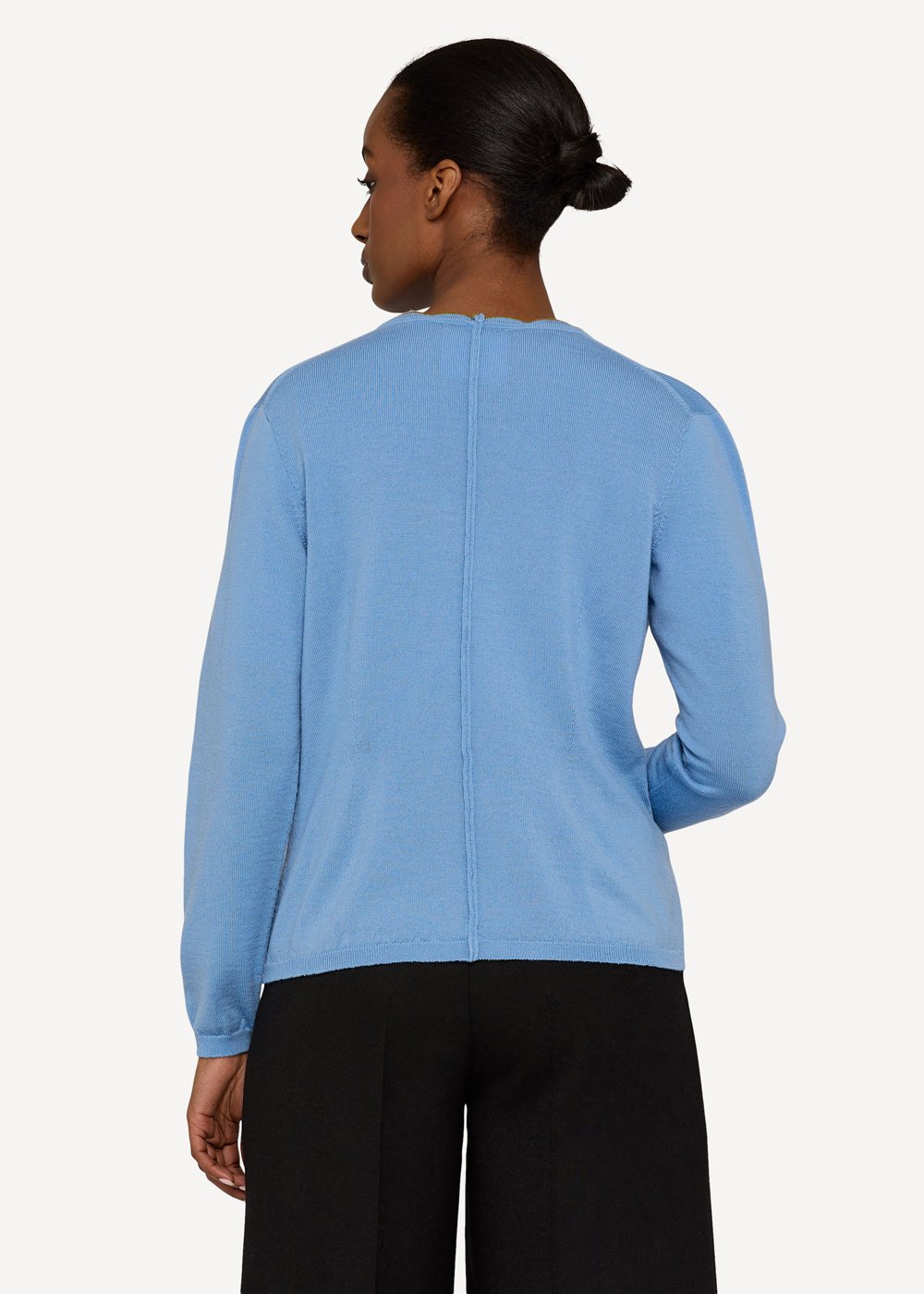 Anne Cleo cardigan, Light blue image #2