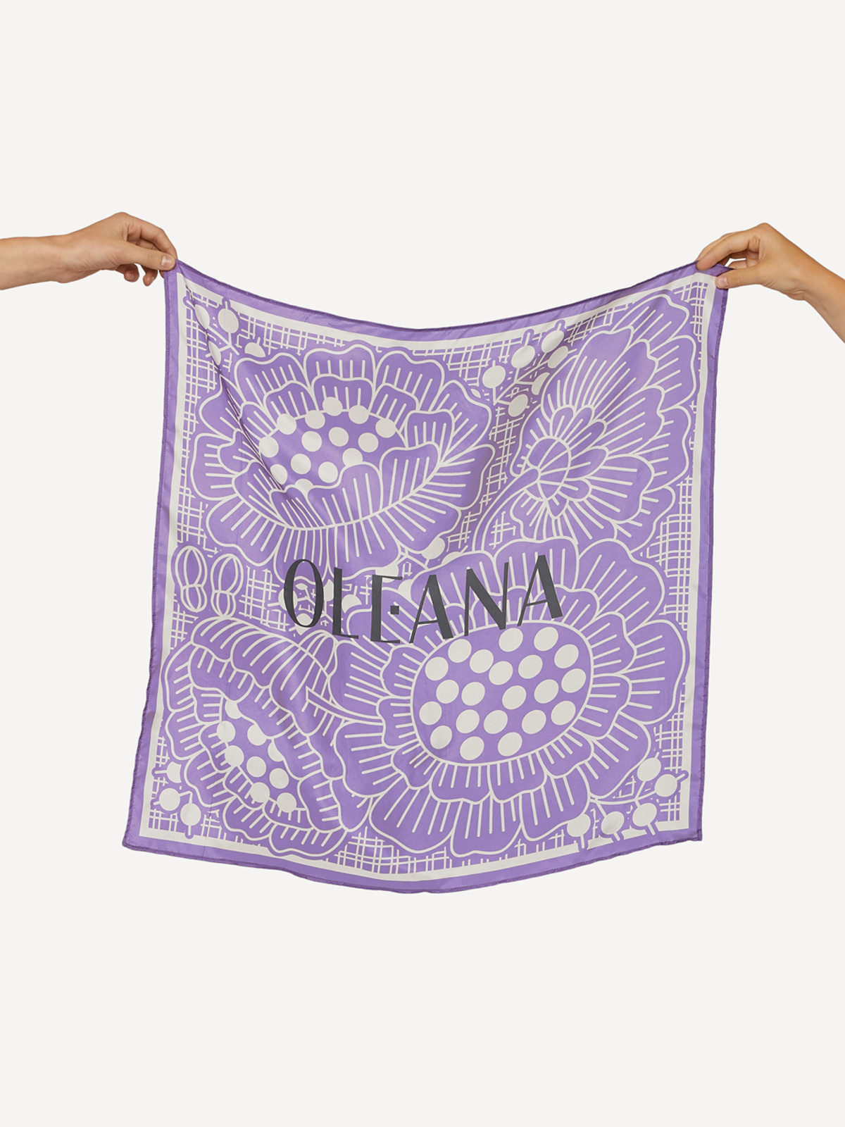 Romantic and square scarf image #2